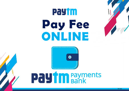 Pay Fee Online By PayTM